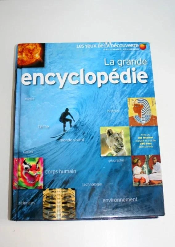 La Grande Encyclopédie de chez Gallimard Jeunesse